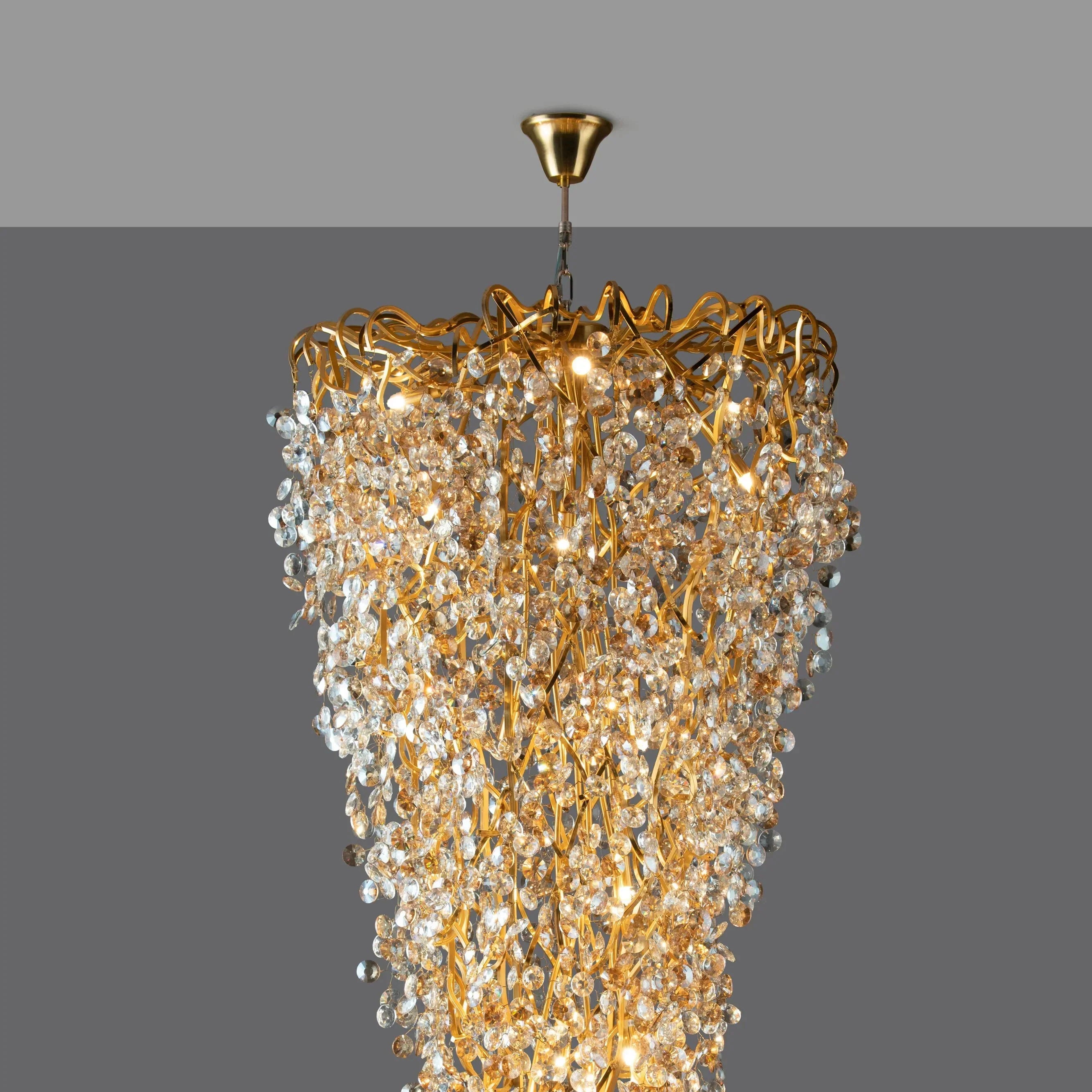New Modern Light Luxury Branch Crystal Chandelier for Dining /Living Room-MEET LIGHTING