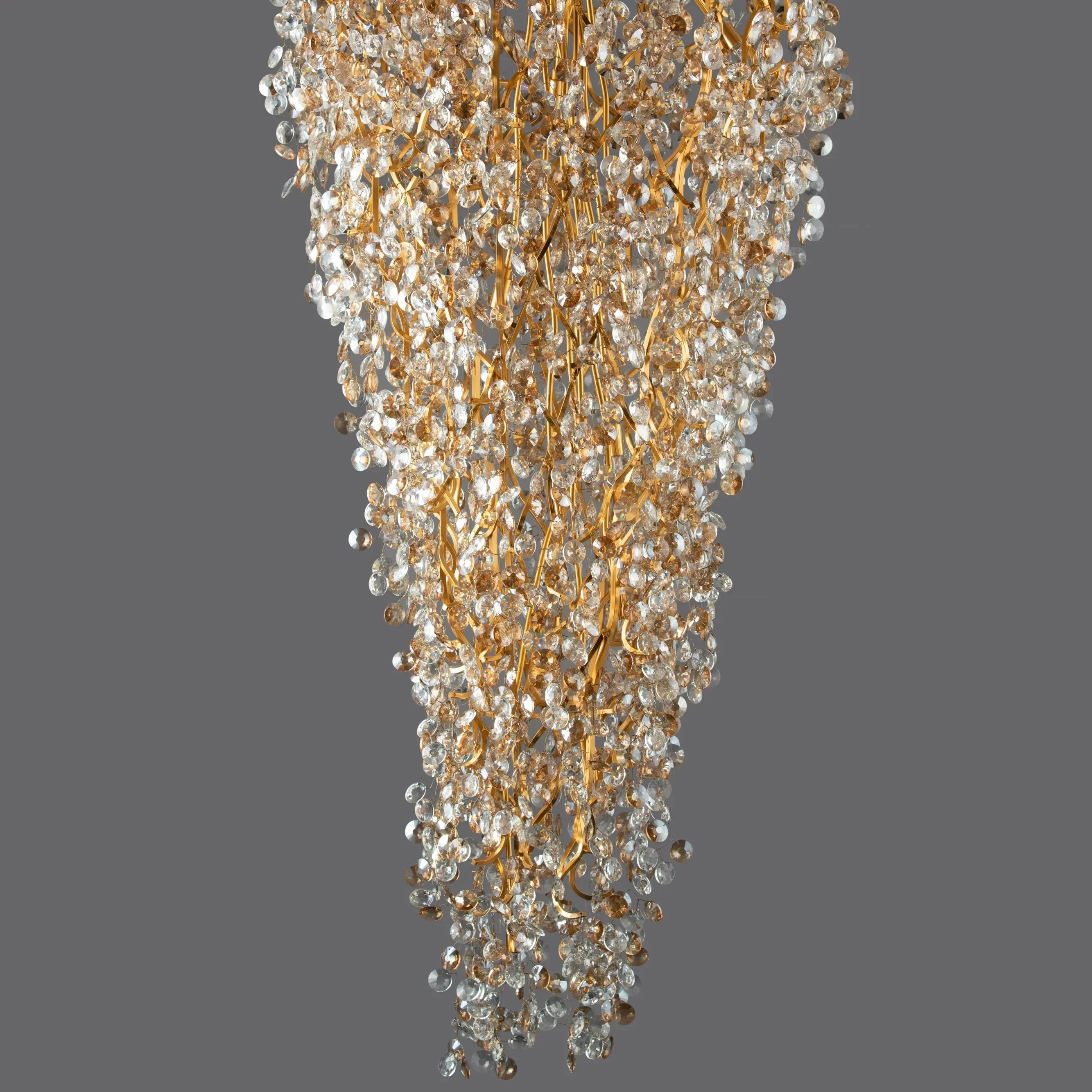 New Modern Light Luxury Branch Crystal Chandelier for Dining /Living Room-MEET LIGHTING