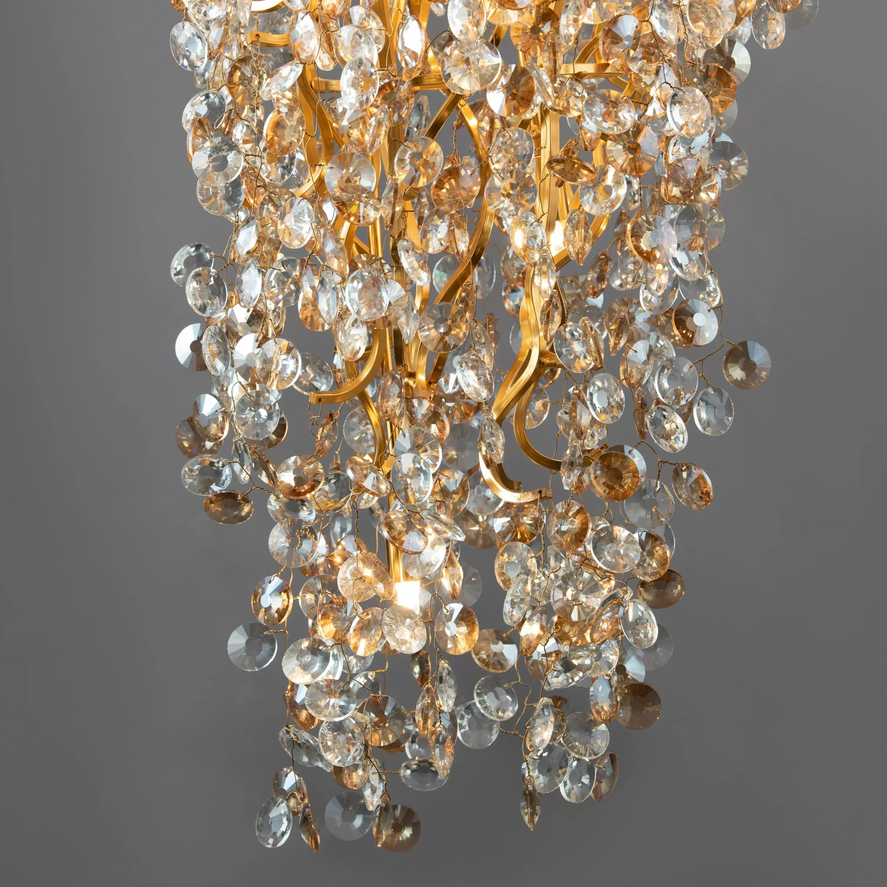 New Modern Light Luxury Branch Crystal Chandelier for Dining /Living Room-MEET LIGHTING