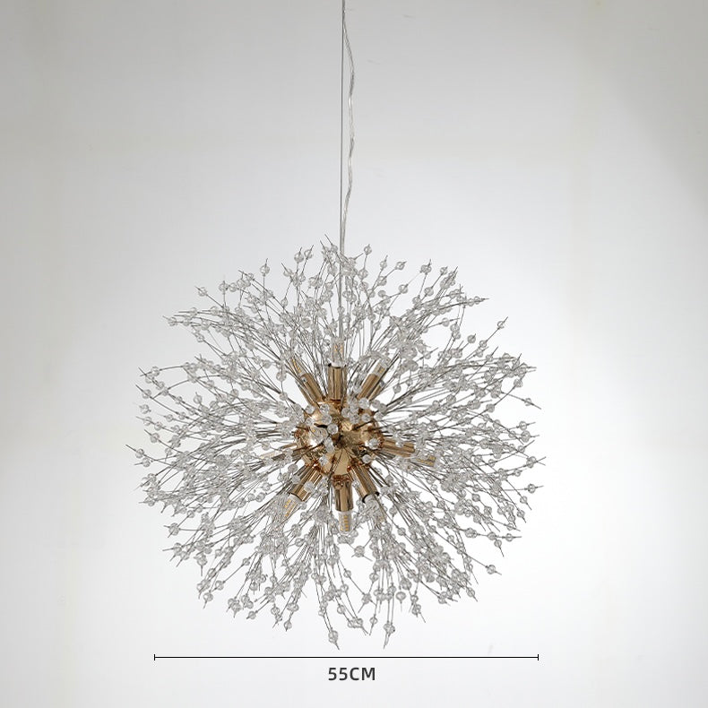 Dandelion Chandelier Sputnik Sphere In Firework Shape Modern Ceiling Light-MEET LIGHTING
