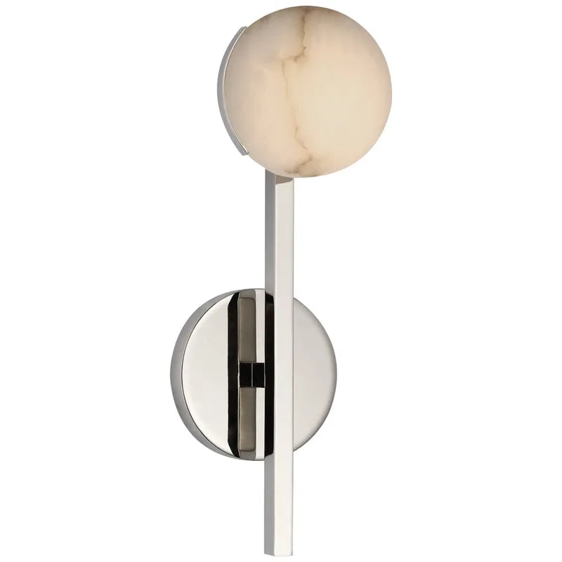 Pedra Wearstler Alabaster Pedra Petite Tail Sconce