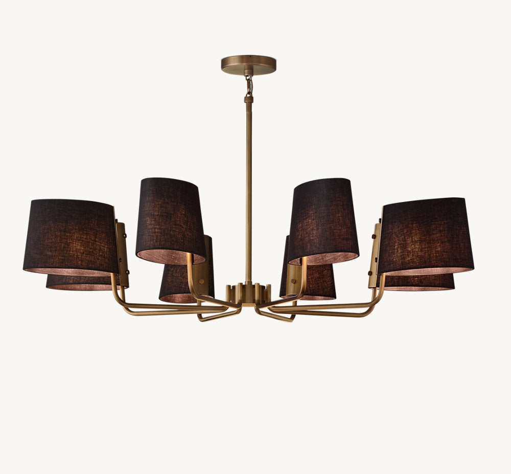MARTINEAU ROUND CHANDELIER 48"