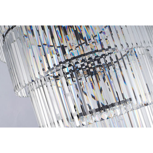 Extra Large 7-Tier Luxury Crystal Chandelier in Black/Coffee/Gold/Chrome Finish Color-MEET LIGHTING