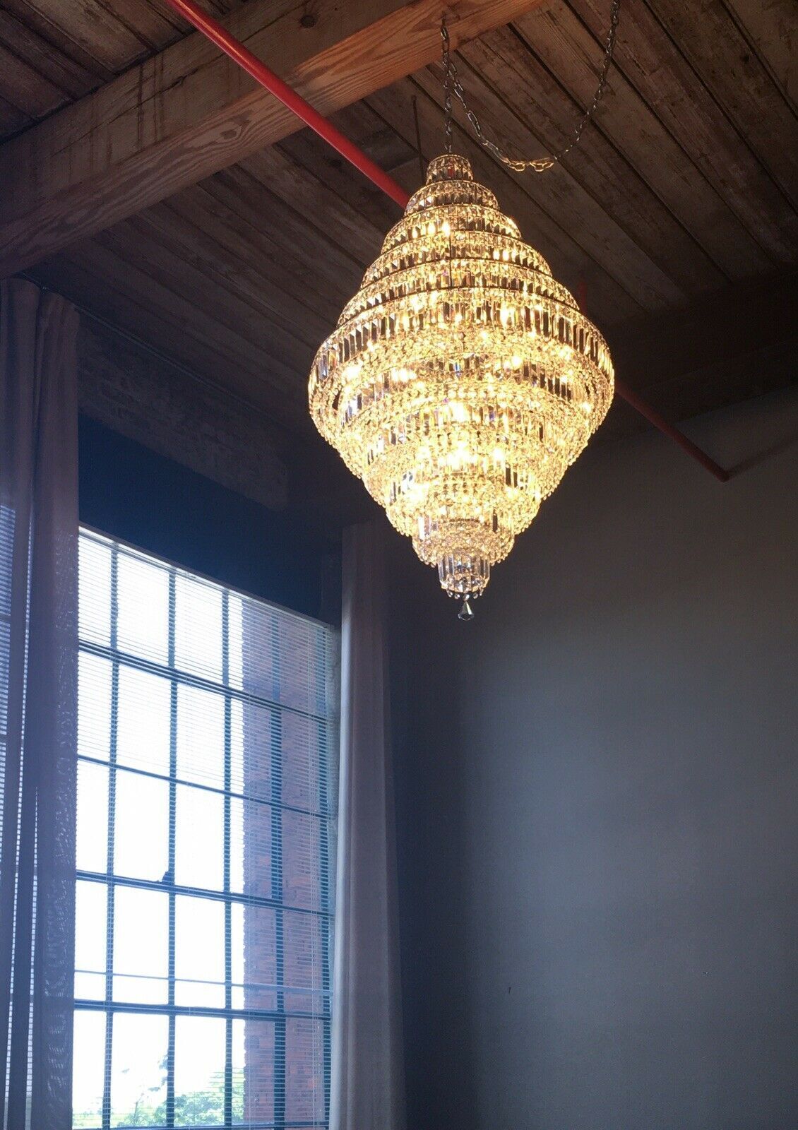 Chrome/ Silver/ Gold Extra Large Chandelier For Foyer Living Room Staircase Crystal Ceiling Lighting Fixture-MEET LIGHTING