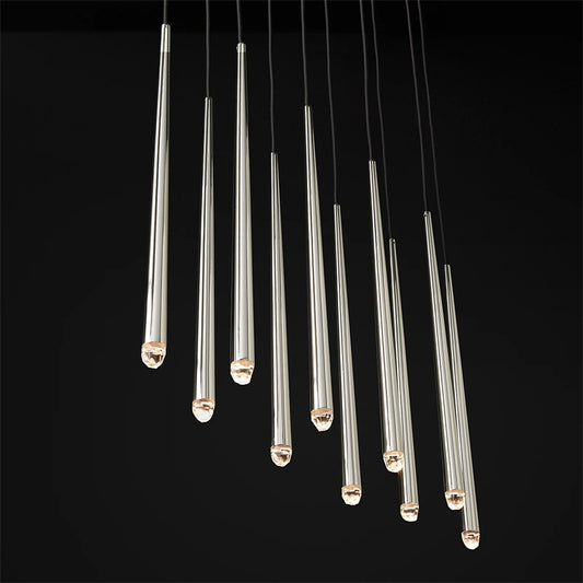 Aquitance Rectangle Chandelier For Kitchen Dining Room