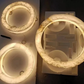 Rivage Two-Tier Luxury Modern Alabaster Round Chandelier 60"