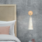 Luccas Contemporary Alabaster Wall Sconce