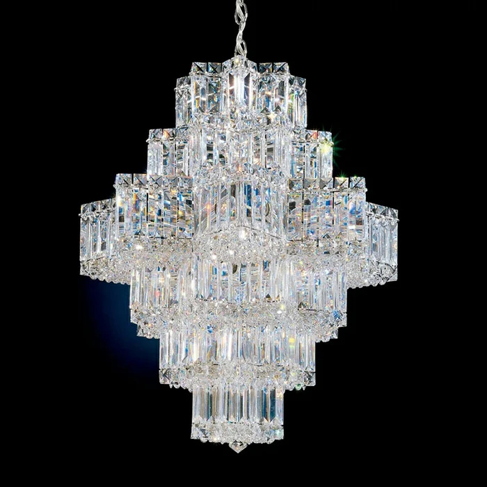 Fashion Star Shaped Chandelier Crystal Ceiling Light Fixture For Small Living Room/ Bedroom-MEET LIGHTING