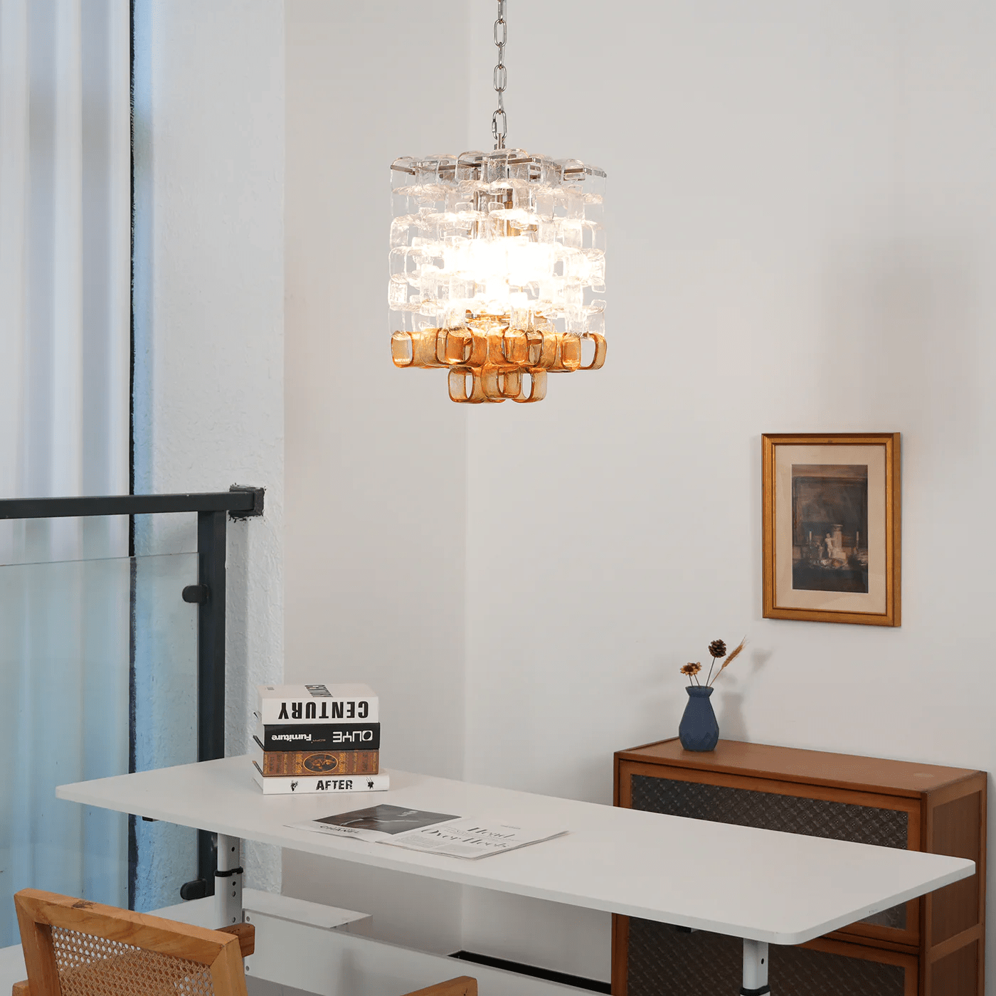 Murano Poliarte Interlocking Chandelier