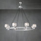 Demart Double Round Chandelier "48