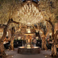 19TH Crystal Rococo Round Chandelier 101"