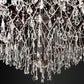 19TH Crystal Rococo Round Chandelier 101"