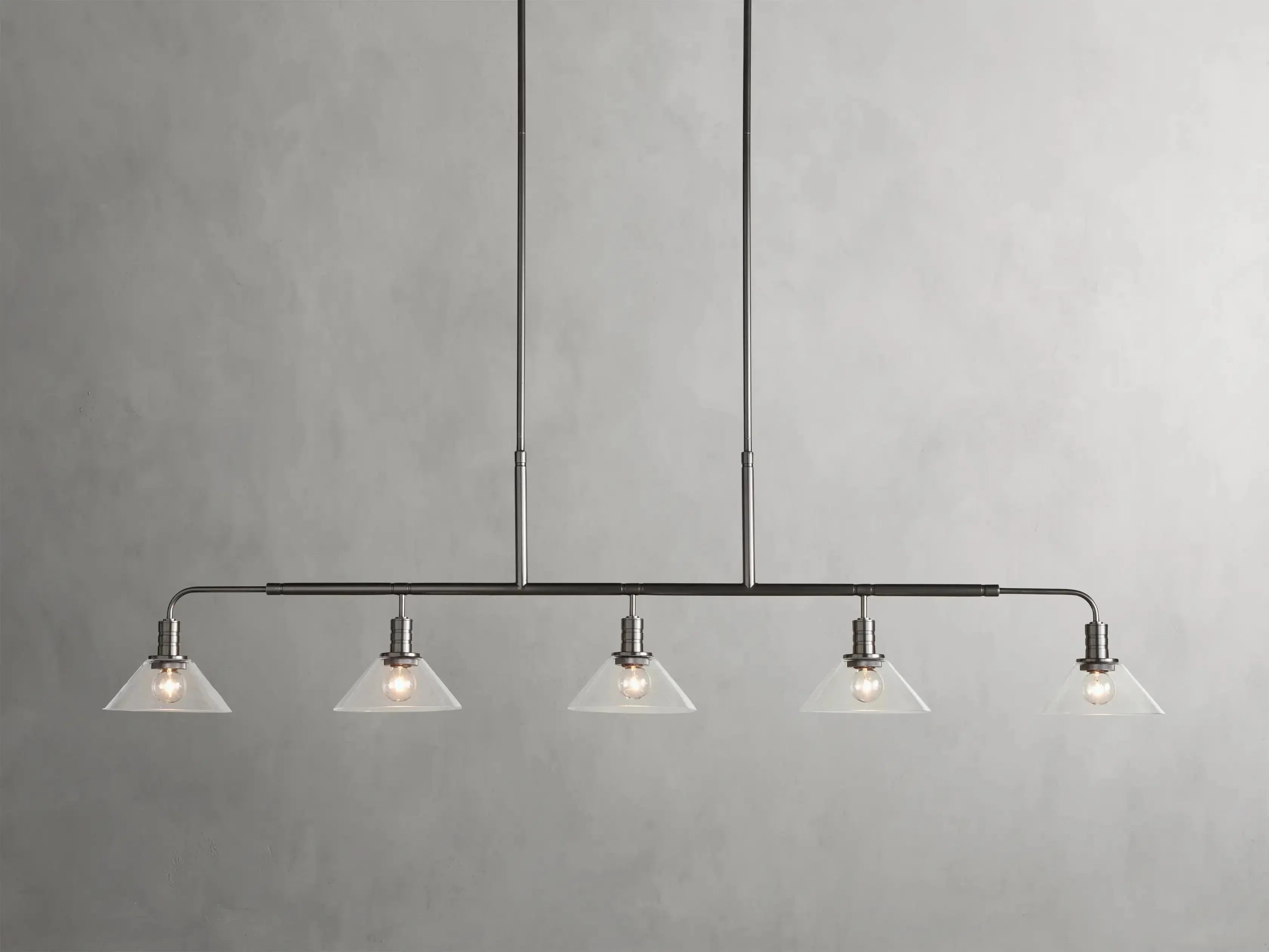 Theron Linear Chandelier 50''60''-MEET LIGHTING