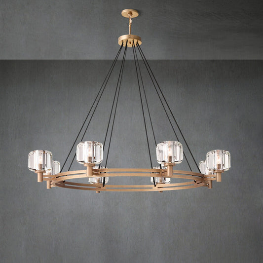 Demart Double Round Chandelier "48