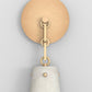 Luccas Contemporary Alabaster Wall Sconce