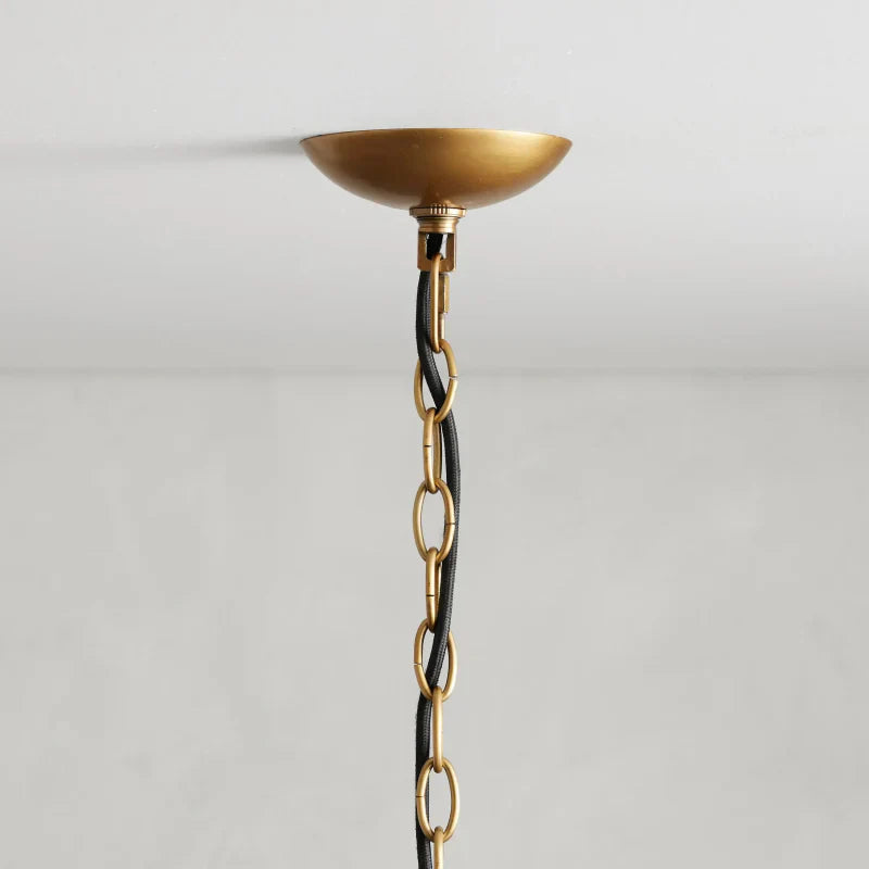 Adela 6 Light Chandelier 26"-MEET LIGHTING