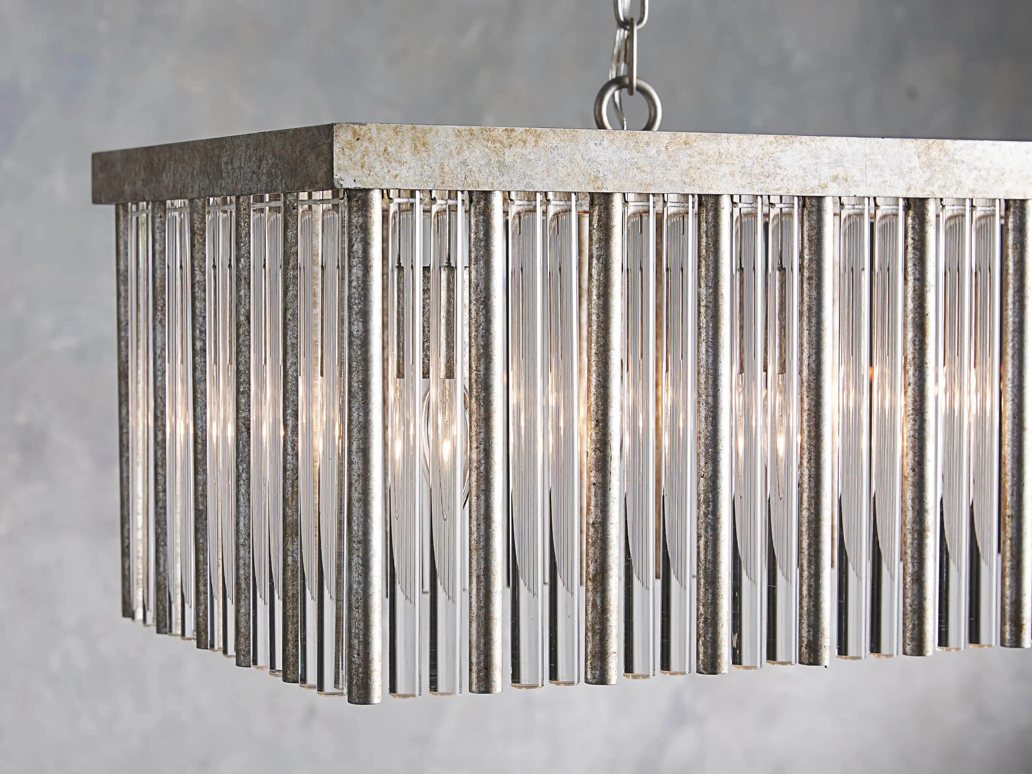 Andalucia 56" Rectangular Chandelier-MEET LIGHTING