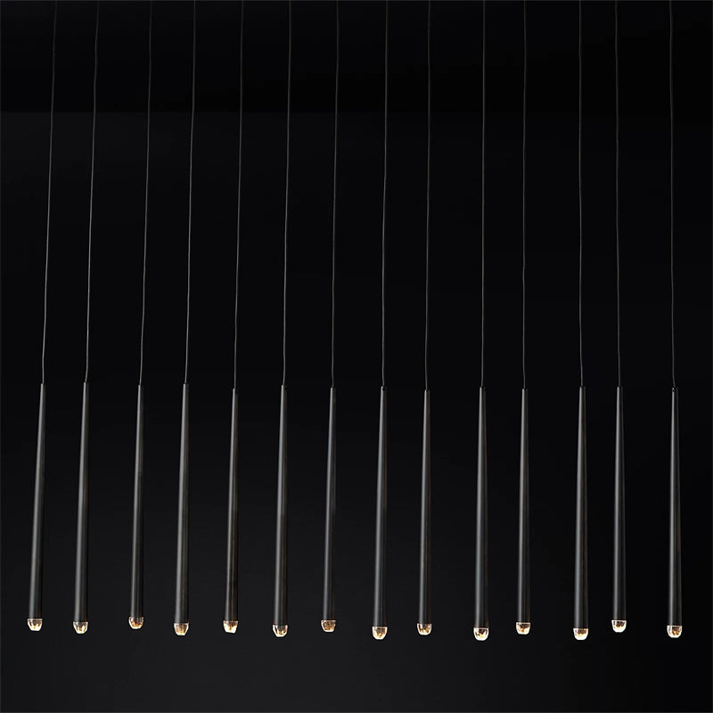 Aquitance Rectangle Chandelier For Kitchen Dining Room-MEET LIGHTING