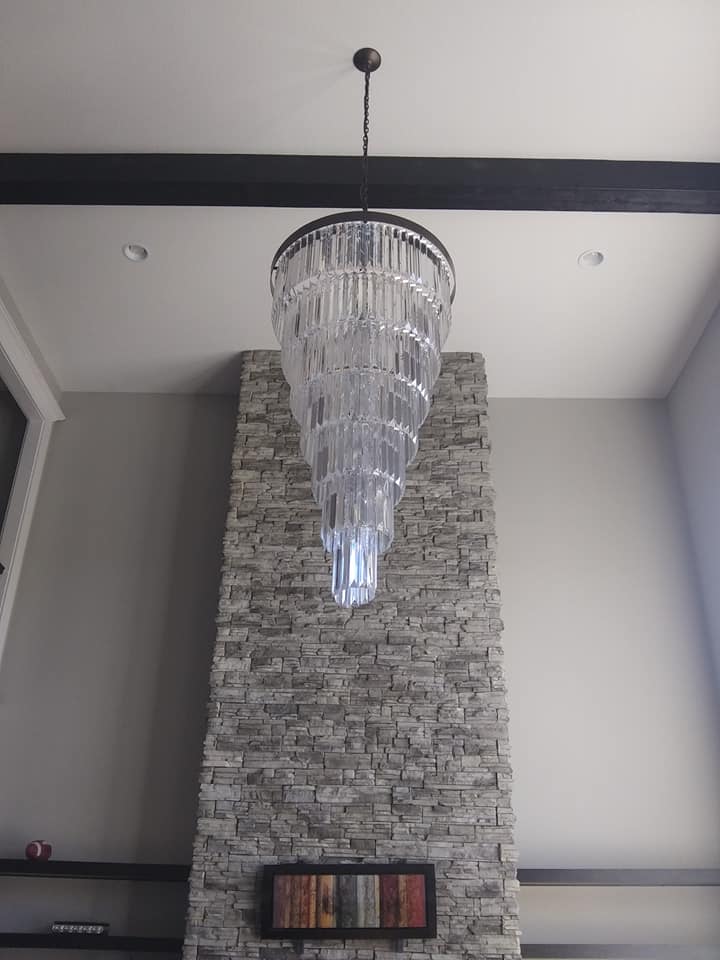 Extra Large 7-Tier Luxury Crystal Chandelier in Black/Coffee/Gold/Chrome Finish Color-MEET LIGHTING