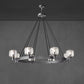 Demart Double Round Chandelier "48