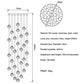 Adonis Suspension Water Drop Chandelier-Meet Lighting