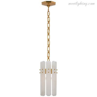 Aerin Bonnington Alabaster Small Pendant-Meet Lighting