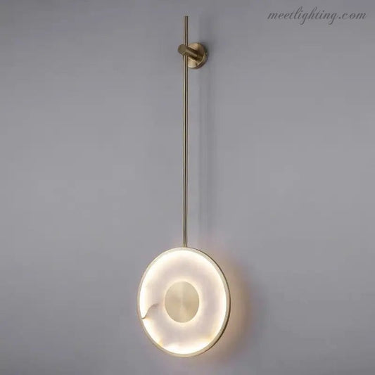 Alabaster Bedside Wall Mounted Lamps-Meet Lighting