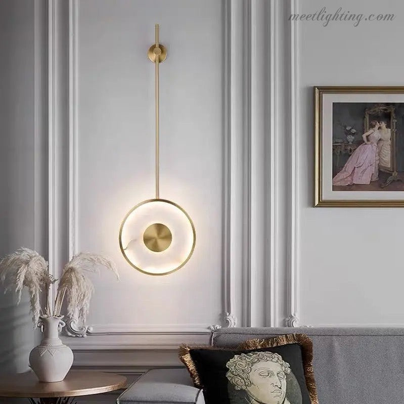Alabaster Bedside Wall Mounted Lamps-Meet Lighting