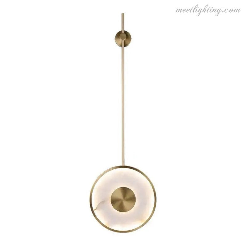 Alabaster Bedside Wall Mounted Lamps-Meet Lighting