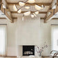 Alabaster Chandelier, Artistic Modern Chandelier for Bar Area-Meet Lighting