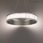 Alabaster Coliseo LED Round Chandelier 28''-Meet Lighting