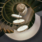 Alabaster Disc Pendant Light-Meet Lighting