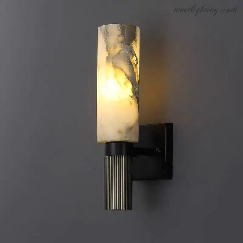 Alabaster Modern Wall Sconce Lighting-Meet Lighting
