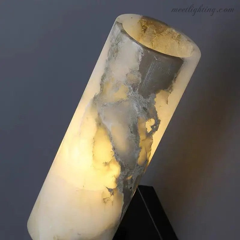 Alabaster Modern Wall Sconce Lighting-Meet Lighting