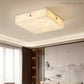 Alabaster Square Flush Mount Ceiling Light-Meet Lighting