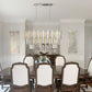 Alba 2-Tier Linear Chandelier-Meet Lighting