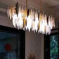Alba 2-Tier Linear Chandelier-Meet Lighting
