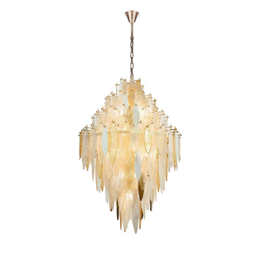 Alba Empire Tiered Chandelier-Meet Lighting