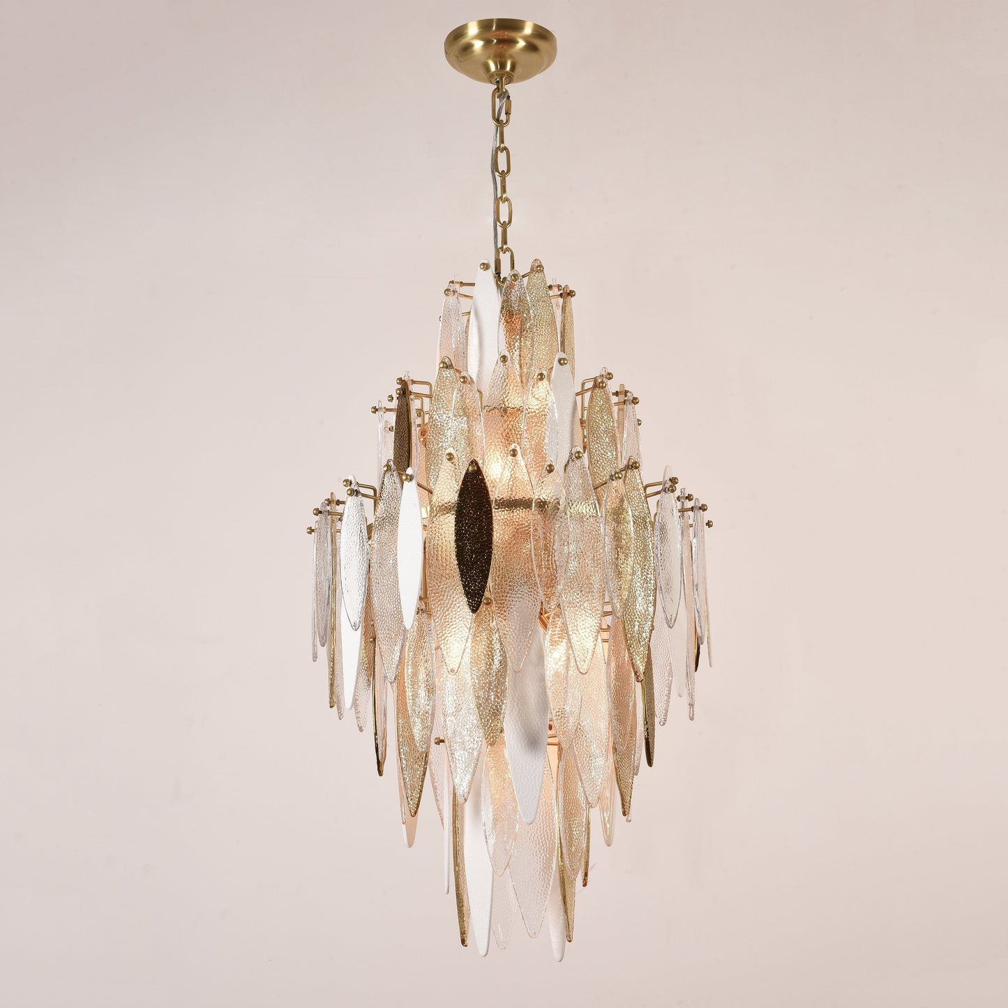 Alba Empire Tiered Chandelier-Meet Lighting