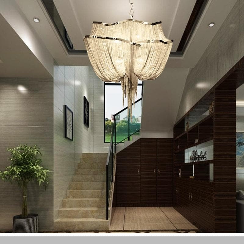 Alisa Double-Layer Chandelier-MEET LIGHTING