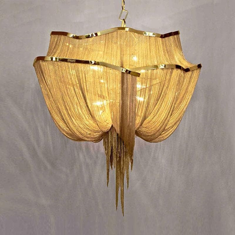 Alisa Double-Layer Chandelier-MEET LIGHTING