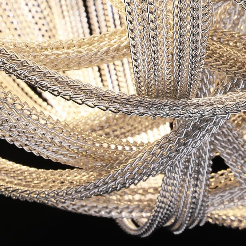 Alisa Plated Luxury Chandelier-Meet Lighting