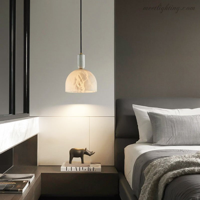 Altus Alabaster Pendant Light-Meet Lighting
