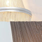 Aluminum Chain Wall Sconce In Living Room-Meet Lighting