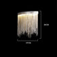 Aluminum String Light Wall Sconce-Meet Lighting