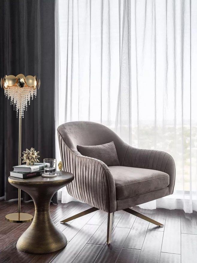 Amadeo Brass Crystal Sconce-Meet Lighting