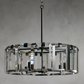 Amaya Round Crystal Chandelier-Meet Lighting
