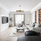 Ambrosi Round Brass Crystal Ring Chandelier-Meet Lighting