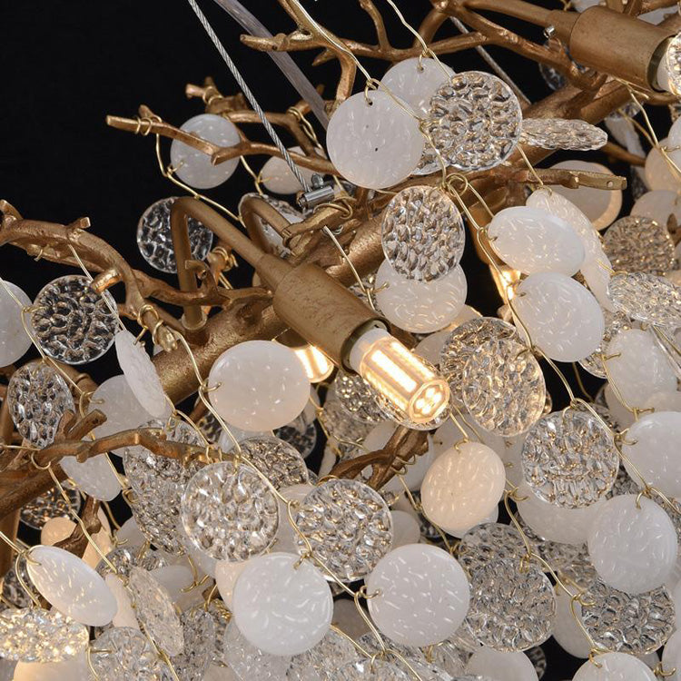 American Creative Brass Branch Chandelier-MEET LIGHTING