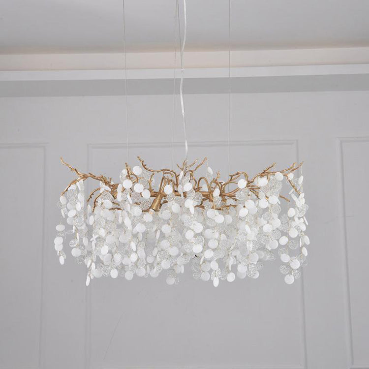 American Creative Brass Branch Chandelier-MEET LIGHTING